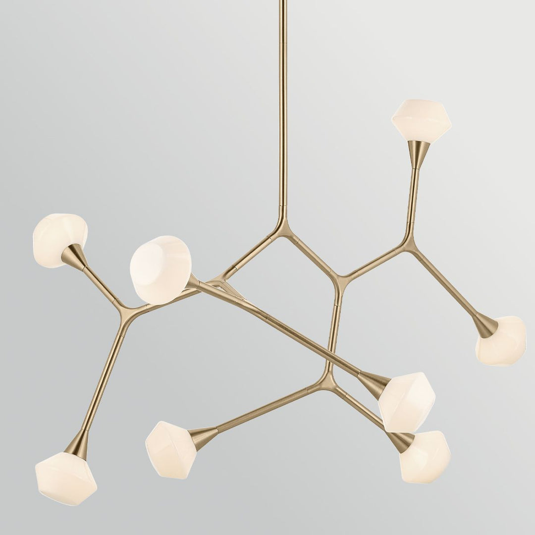 Kichler KL-CASSIUS-8P-CPZ Cassius 8 Light Pendant Champagne Bronze