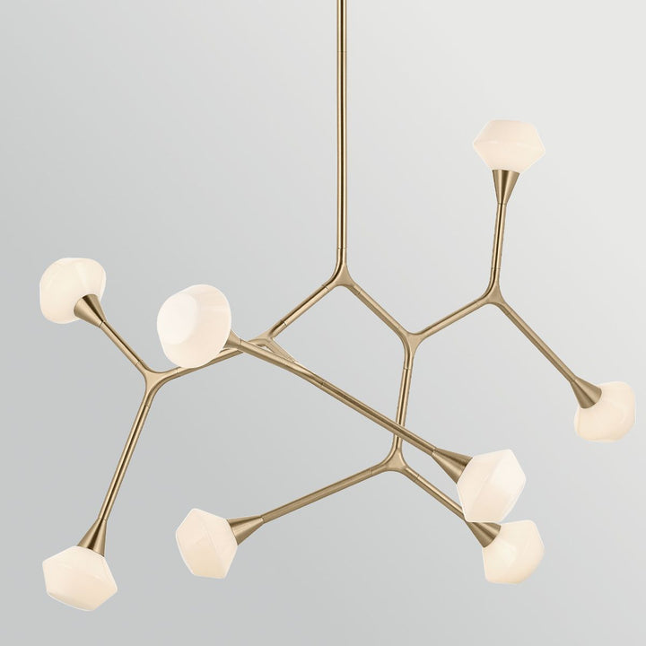 Kichler KL-CASSIUS-8P-CPZ Cassius 8 Light Pendant Champagne Bronze