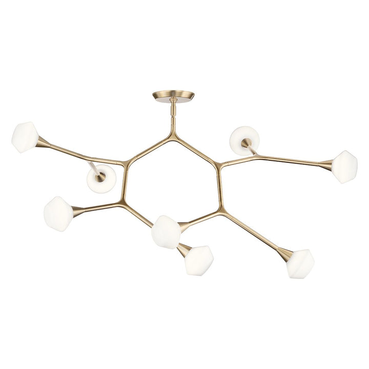 Kichler KL-CASSIUS-8P-CPZ Cassius 8 Light Pendant Champagne Bronze