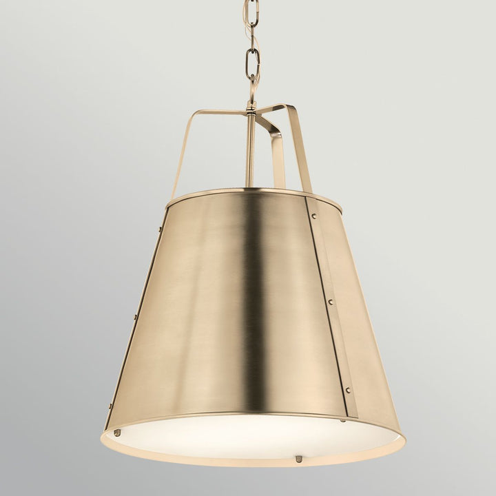 Kichler KL-ETCHER-P-L-CPZ Etcher Large Pendant Champagne Bronze