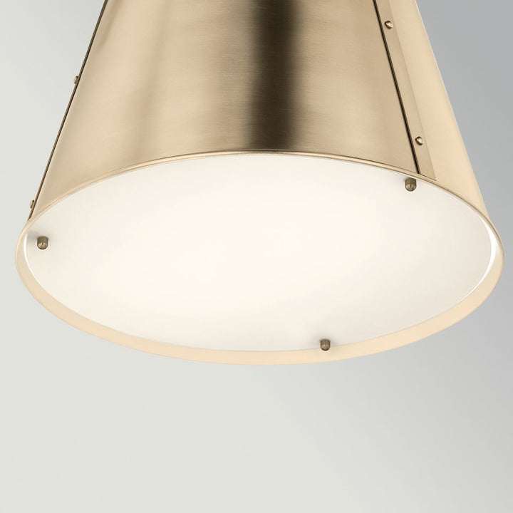 Kichler KL-ETCHER-P-L-CPZ Etcher Large Pendant Champagne Bronze