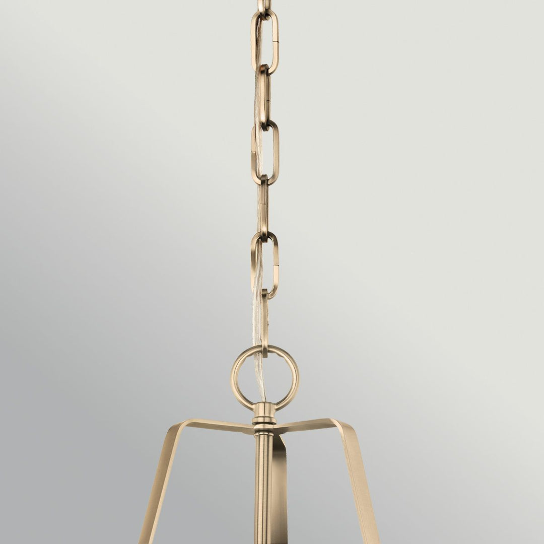 Kichler KL-ETCHER-P-M-BKB Etcher Medium Pendant Black &amp; Brass