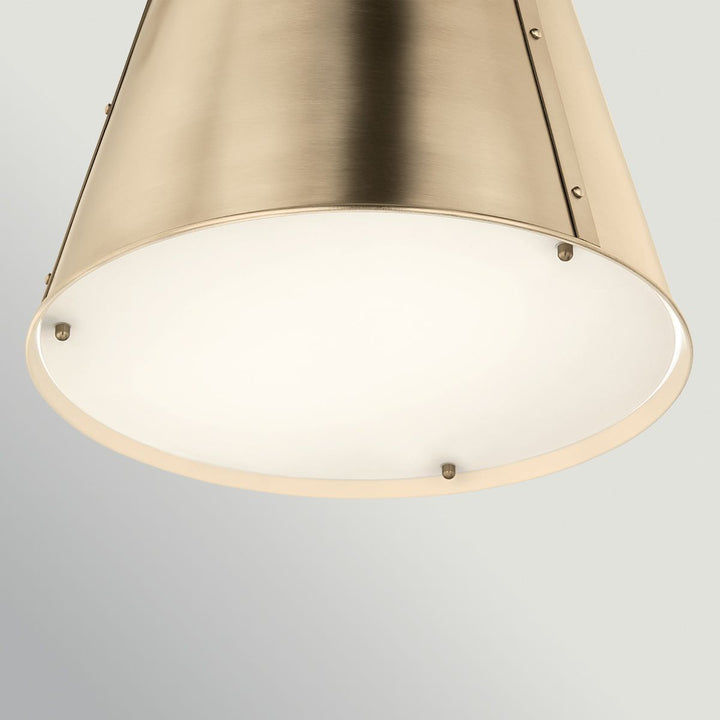 Kichler KL-ETCHER-P-M-CPZ Etcher Medium Pendant Champagne Bronze