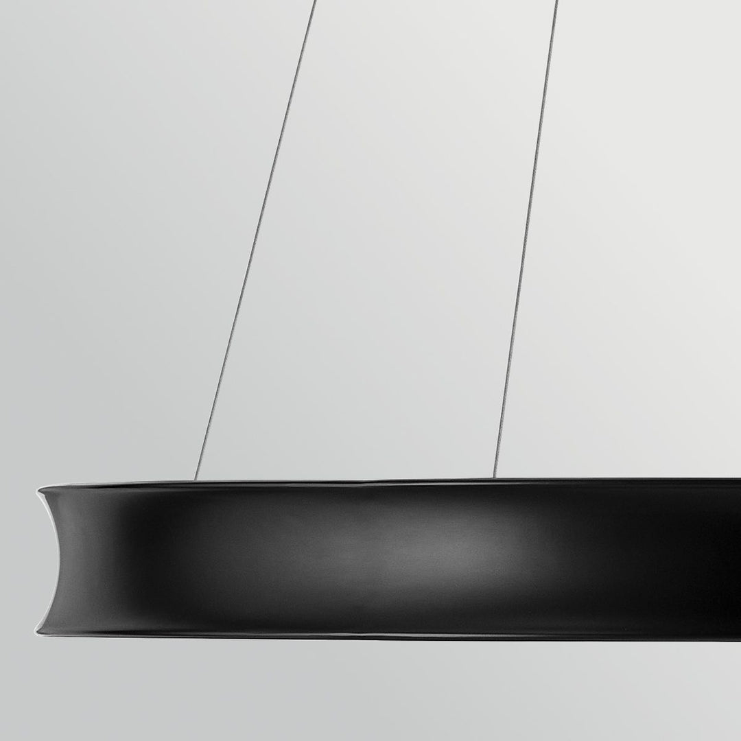 Kichler KL-LAROUSSE-LED-L-BKB Larousse - LED Large Pendant Black &amp; Brass
