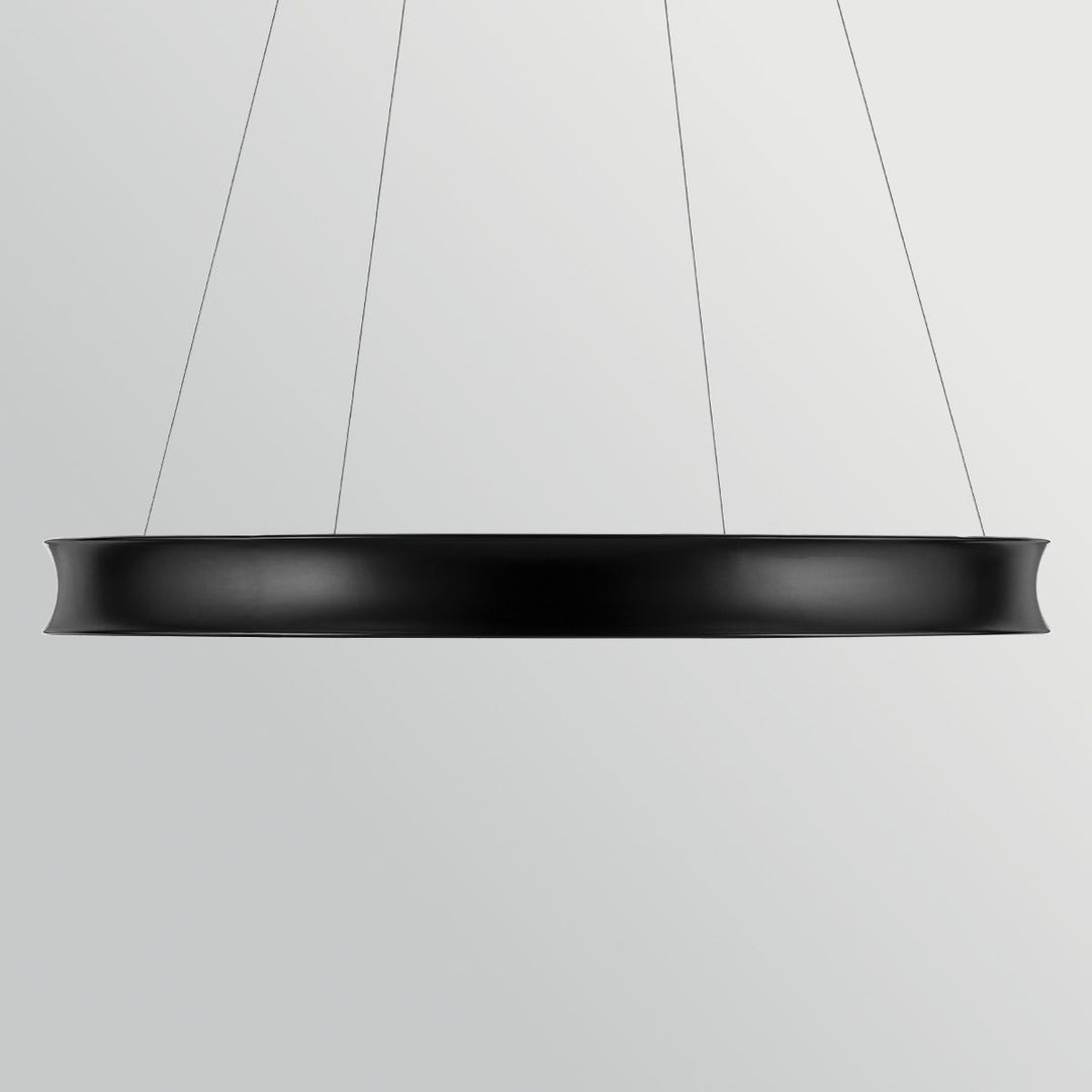 Kichler KL-LAROUSSE-LED-L-BKB Larousse - LED Large Pendant Black &amp; Brass