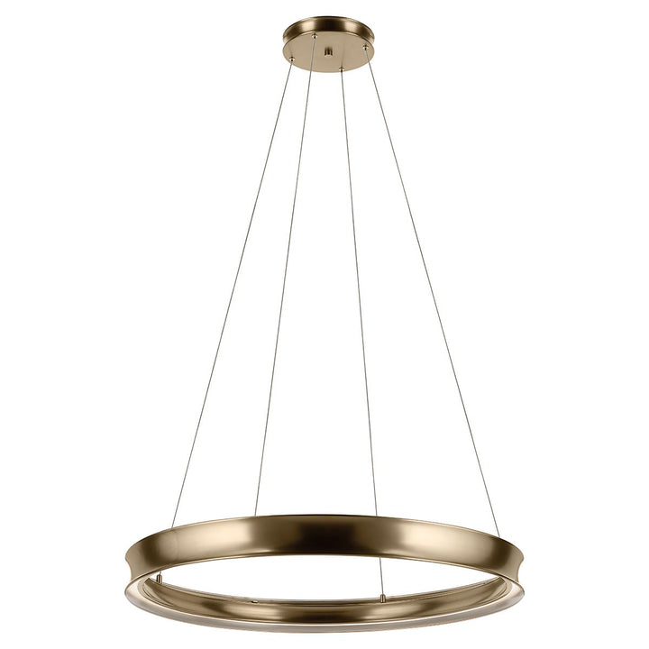 Kichler KL-LAROUSSE-LED-L-CPZ Larousse - LED Large Pendant Champagne Bronze