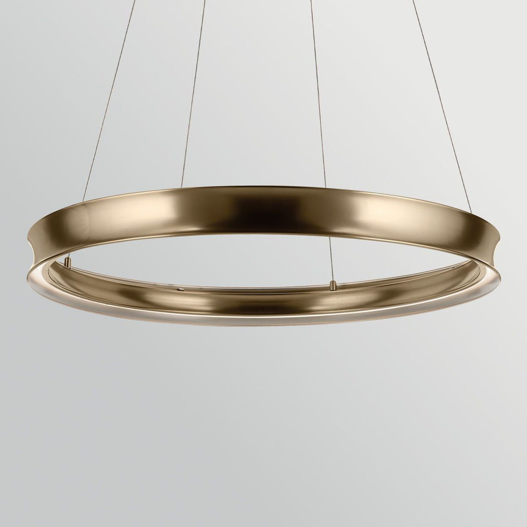 Kichler KL-LAROUSSE-LED-L-CPZ Larousse - LED Large Pendant Champagne Bronze
