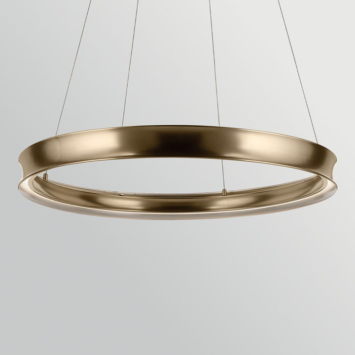 Kichler KL-LAROUSSE-LED-L-CPZ Larousse - LED Large Pendant Champagne Bronze
