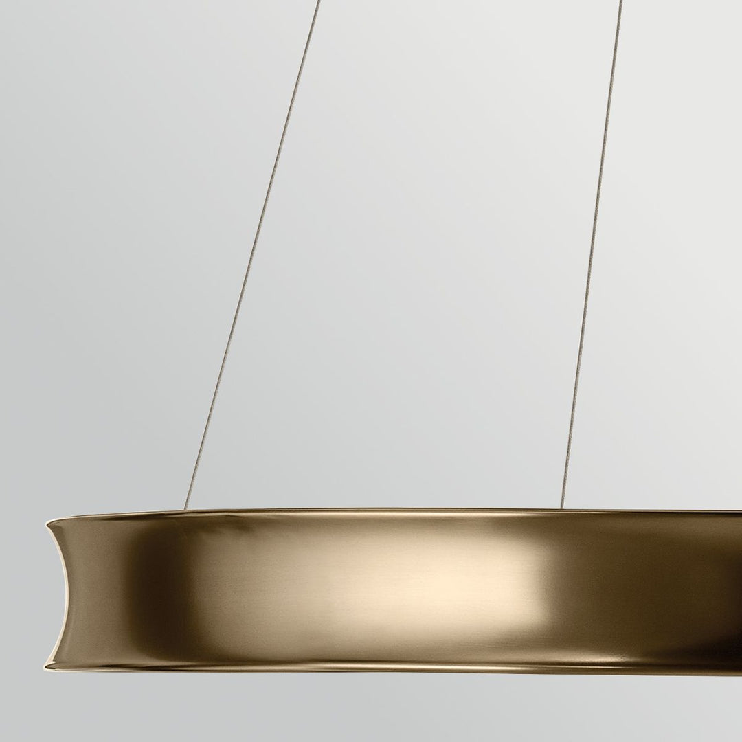 Kichler KL-LAROUSSE-LED-L-CPZ Larousse - LED Large Pendant Champagne Bronze