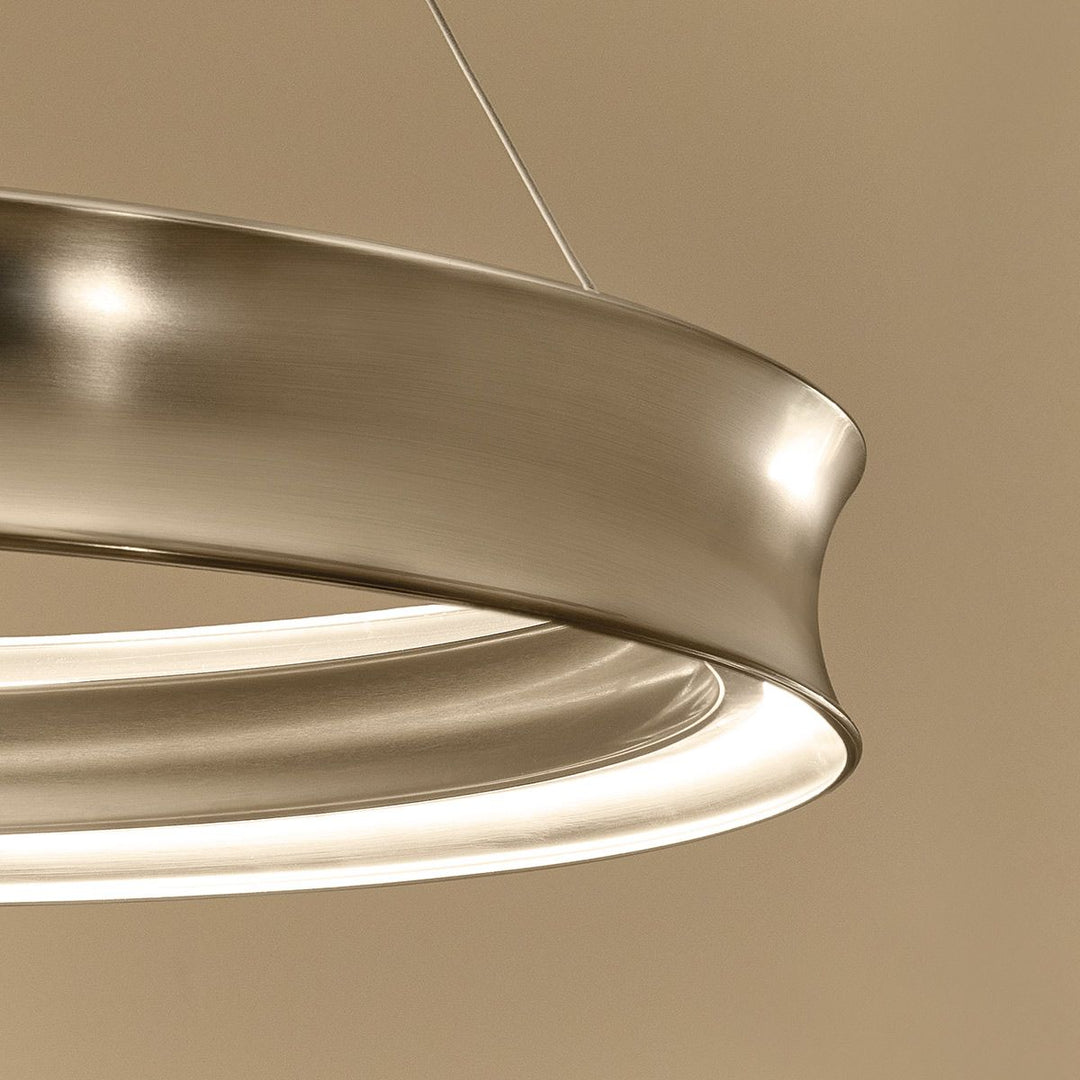 Kichler KL-LAROUSSE-LED-L-CPZ Larousse - LED Large Pendant Champagne Bronze
