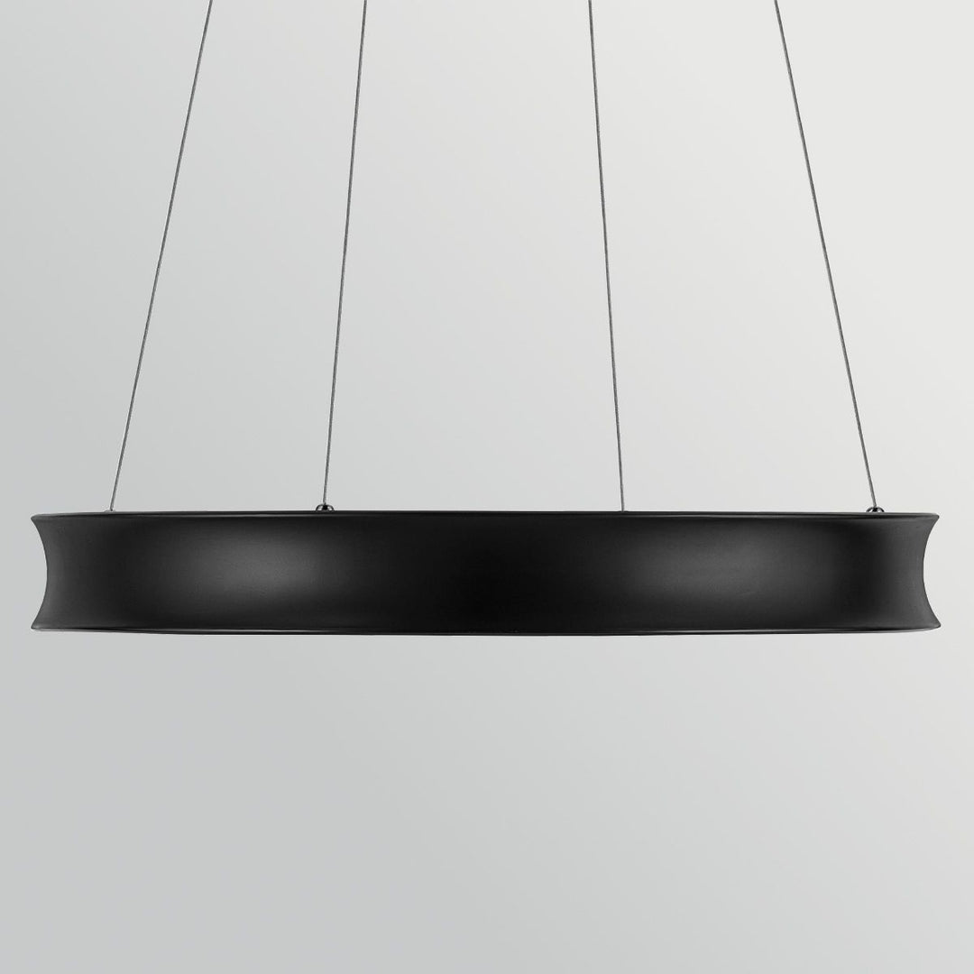 Kichler KL-LAROUSSE-LED-M-BKB Larousse - LED Medium Pendant Black &amp; Brass