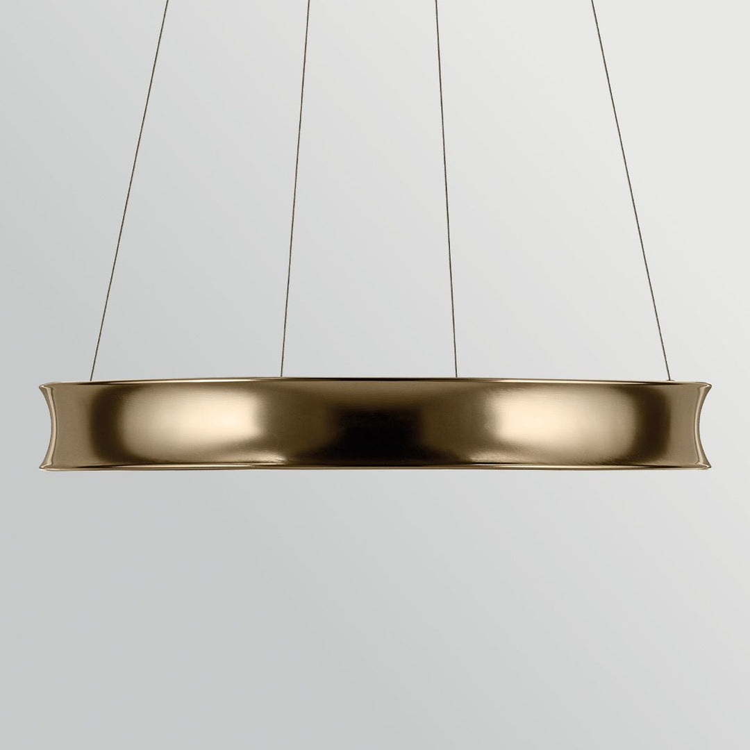 Kichler KL-LAROUSSE-LED-M-CPZ Larousse - LED Medium Pendant Champagne Bronze