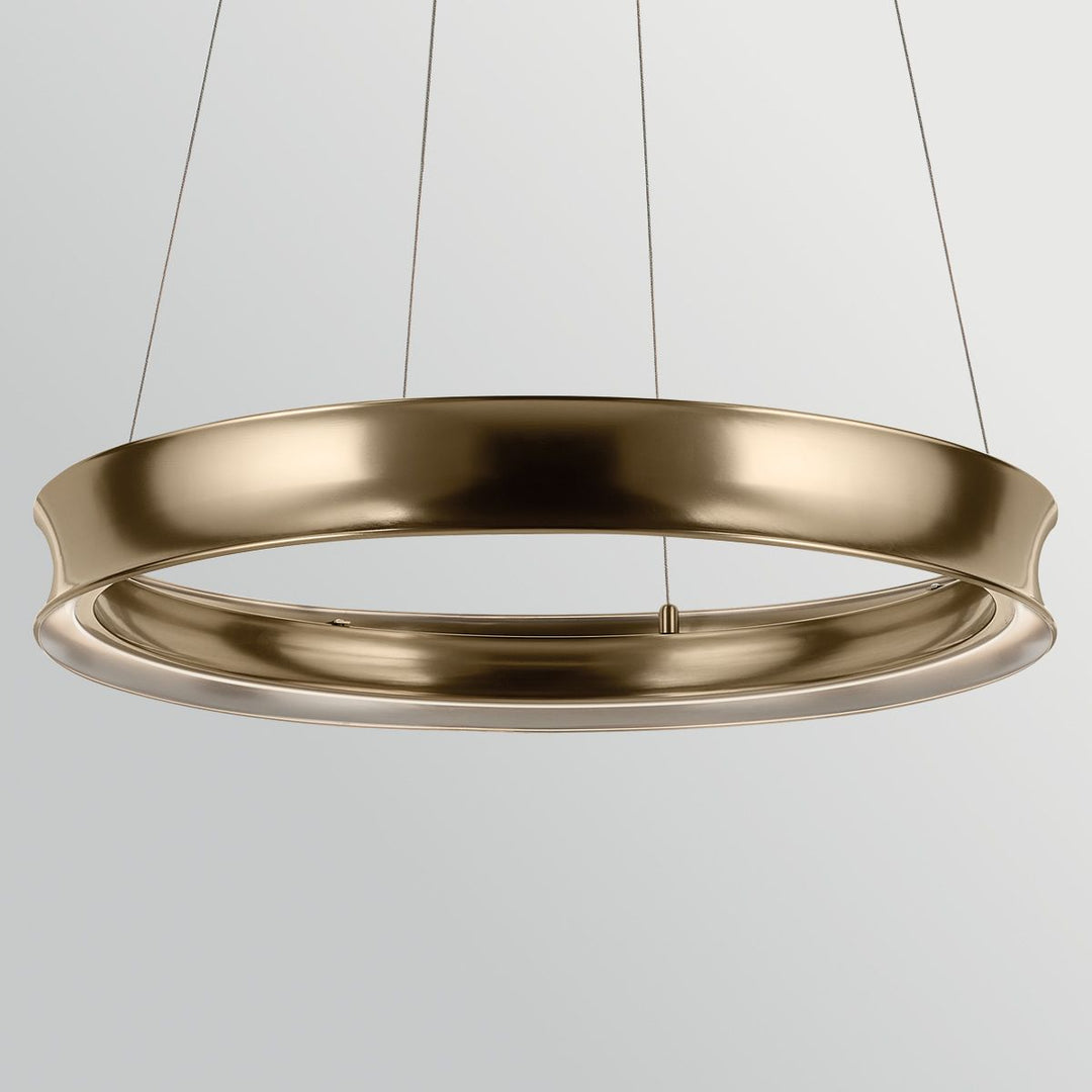 Kichler KL-LAROUSSE-LED-M-CPZ Larousse - LED Medium Pendant Champagne Bronze