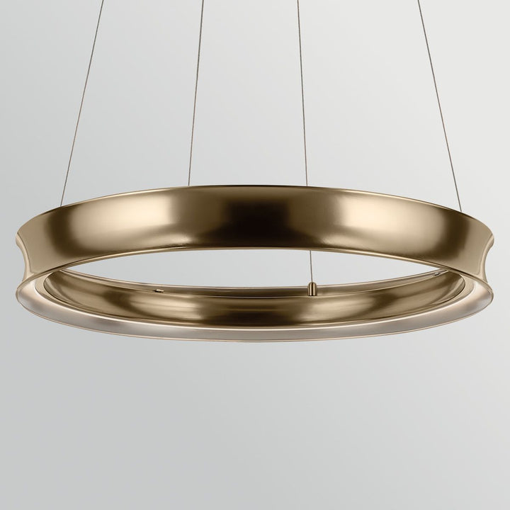 Kichler KL-LAROUSSE-LED-M-CPZ Larousse - LED Medium Pendant Champagne Bronze