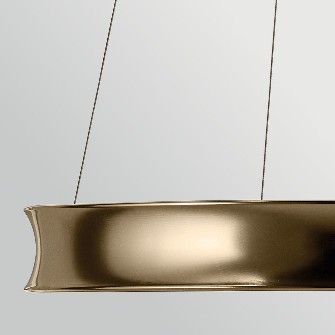 Kichler KL-LAROUSSE-LED-M-CPZ Larousse - LED Medium Pendant Champagne Bronze