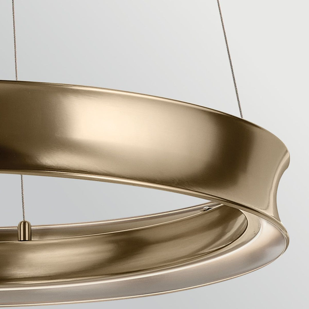Kichler KL-LAROUSSE-LED-M-CPZ Larousse - LED Medium Pendant Champagne Bronze