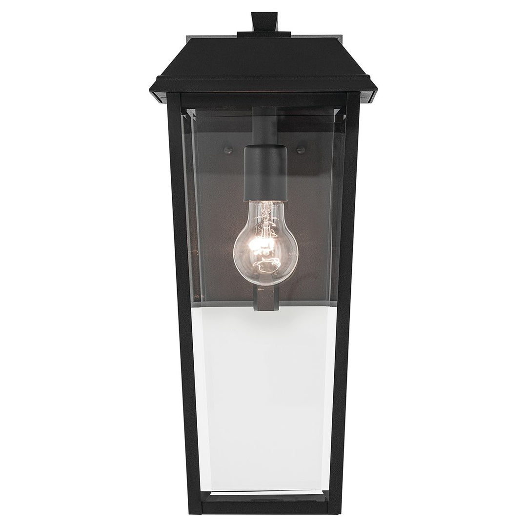 Kichler KL-MATHUS2-M-BK Mathus Medium Outdoor Wall   Lantern Black