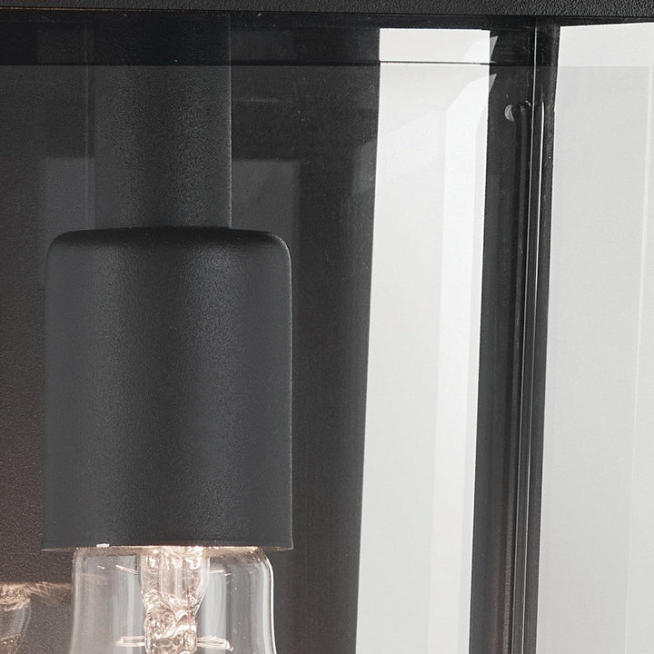 Kichler KL-MATHUS2-M-BK Mathus Medium Outdoor Wall   Lantern Black