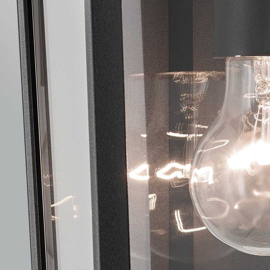Kichler KL-MATHUS2-M-BK Mathus Medium Outdoor Wall   Lantern Black