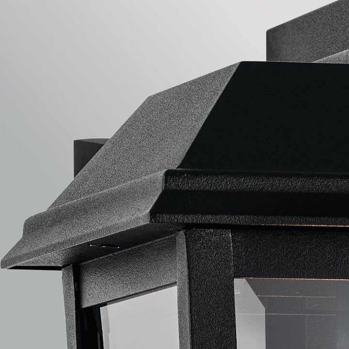 Kichler KL-MATHUS2-S-BK Mathus Small Outdoor Wall  Lantern Black