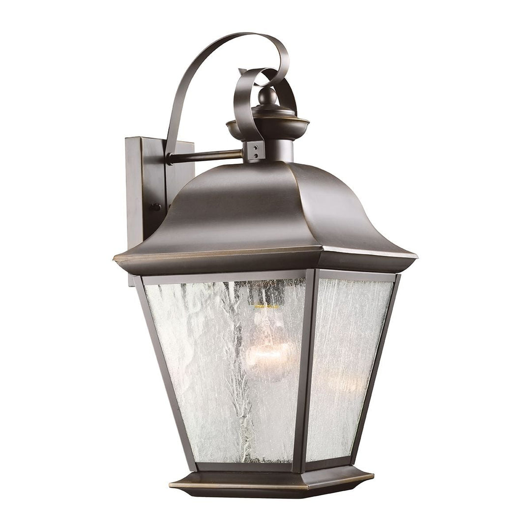 Kichler KL-MOUNT-VERNON2-L-OZ Mount Vernon Large Outdoor Wall Lantern Old Bronze