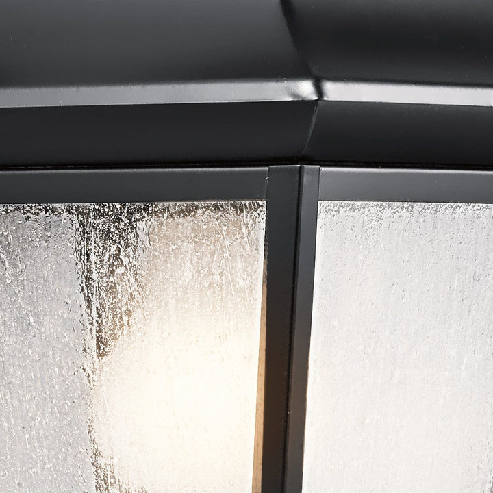 Kichler KL-MOUNT-VERNON2-M-BK Mount Vernon Medium  Outdoor Wall Lantern Black