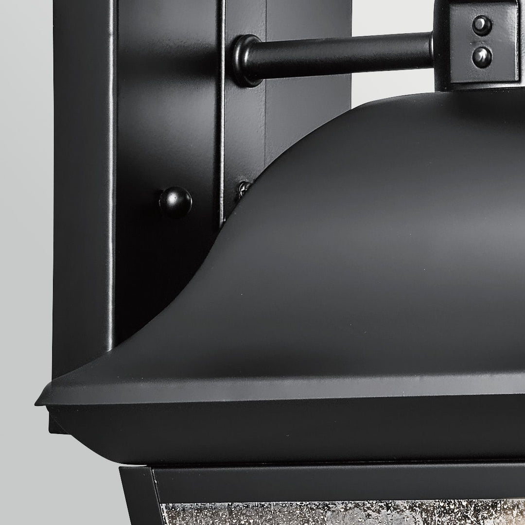 Kichler KL-MOUNT-VERNON2-M-BK Mount Vernon Medium  Outdoor Wall Lantern Black