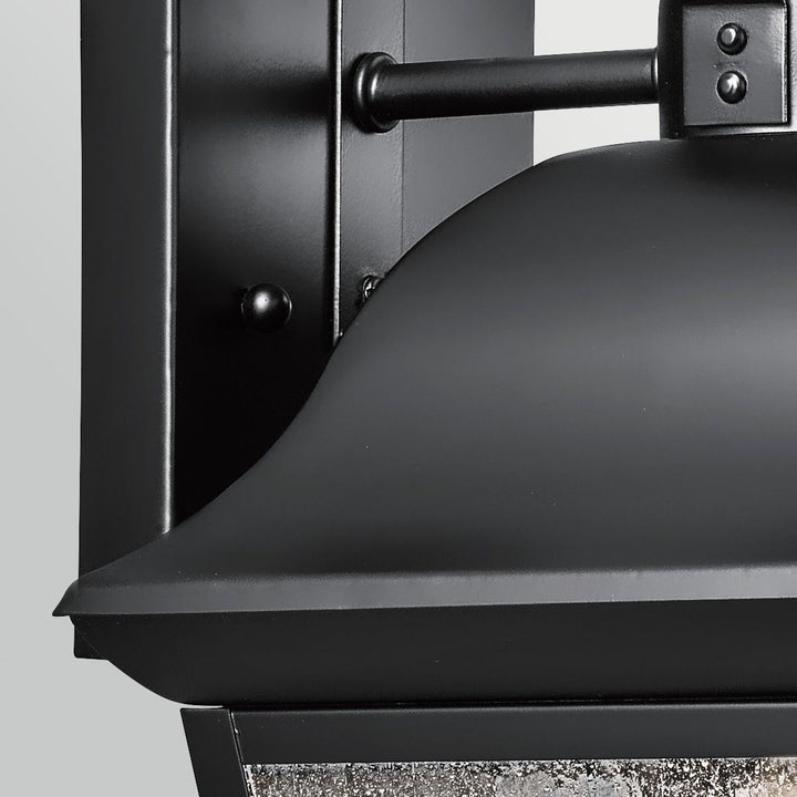 Kichler KL-MOUNT-VERNON2-M-BK Mount Vernon Medium  Outdoor Wall Lantern Black