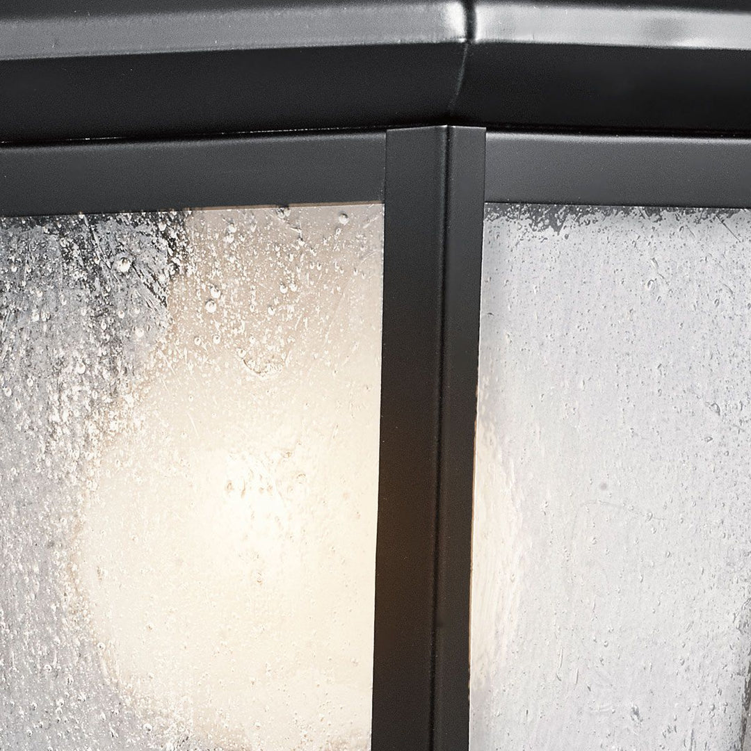 Kichler KL-MOUNT-VERNON2-S-BK Mount Vernon Small  Outdoor Wall Lantern Black