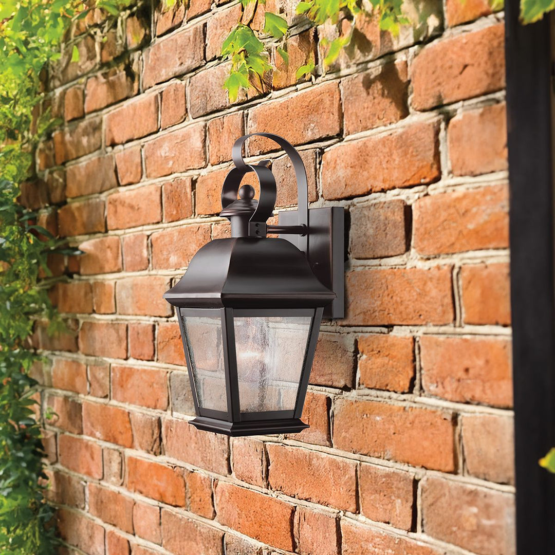 Kichler KL-MOUNT-VERNON2-S-OZ Mount Vernon Small  Outdoor Wall Lantern Old Bronze