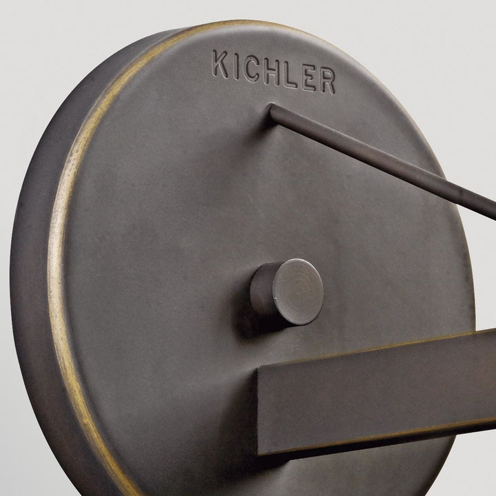 Kichler KL-RIPLEY2-M-OZ Ripley  Medium  Outdoor Wall Lantern Old Bronze