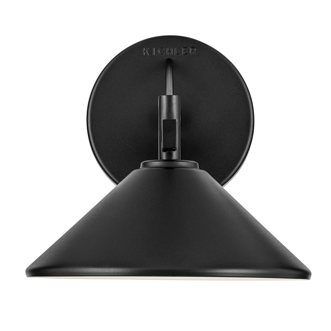 Kichler KL-RIPLEY2-S-BK Ripley  Small Outdoor  Wall Lantern Black