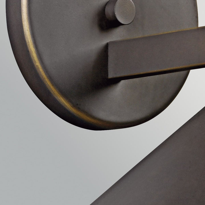 Kichler KL-RIPLEY2-S-OZ Ripley  Small  Outdoor Wall Lantern Old Bronze