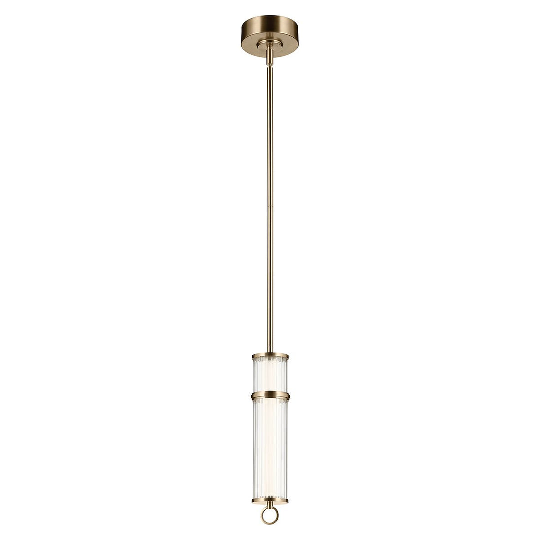 Kichler KL-RIVEN-LED-MP-CPZ  Riven LED Pendant Champagne Bronze
