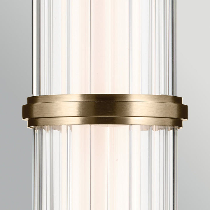 Kichler KL-RIVEN-LED-MP-CPZ  Riven LED Pendant Champagne Bronze