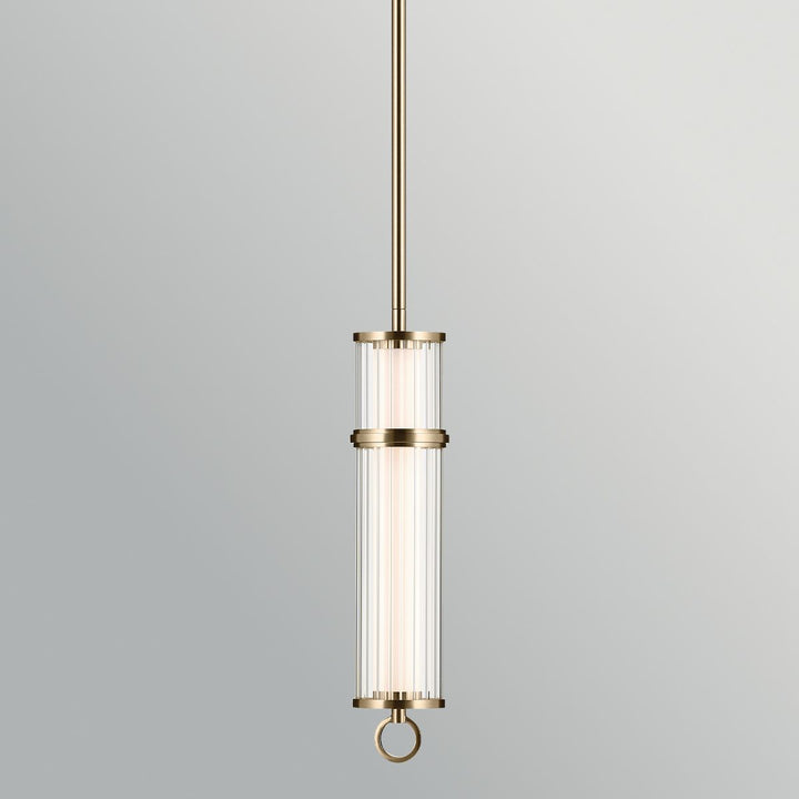 Kichler KL-RIVEN-LED-MP-CPZ  Riven LED Pendant Champagne Bronze