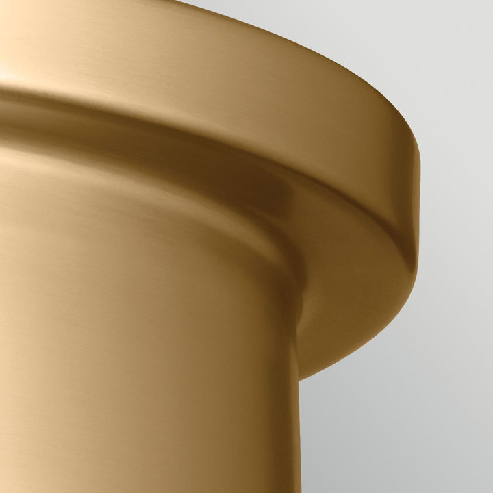 Kichler KL-SERCA-F-M-BNB Serca Medium Flush Brushed Natural Brass
