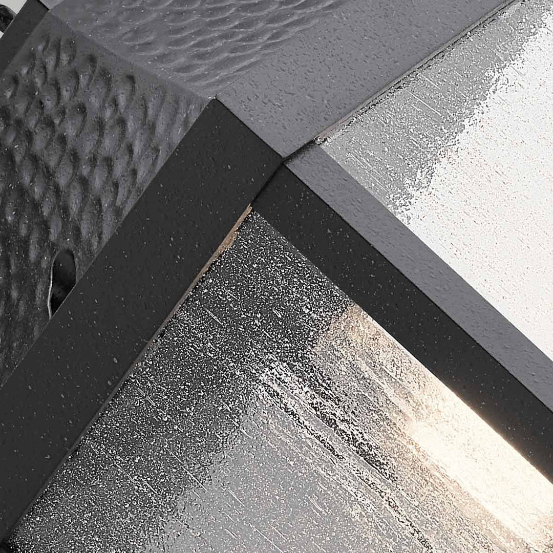 Kichler KL-SPRINGFIELD-M Springfield 1 Light Medium  Outdoor Wall Lantern Distressed Black