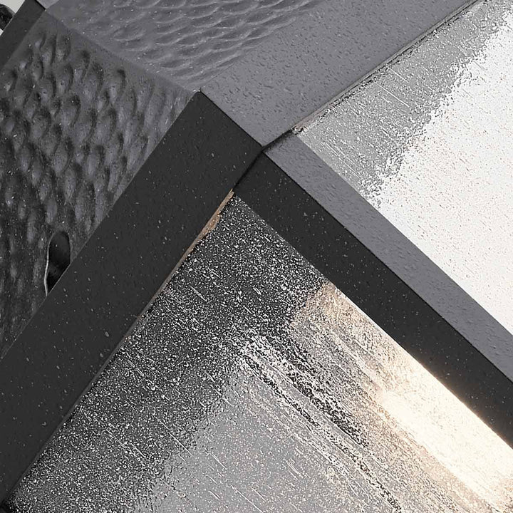 Kichler KL-SPRINGFIELD-M Springfield 1 Light Medium  Outdoor Wall Lantern Distressed Black