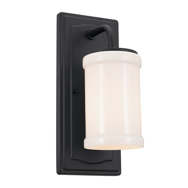 Kichler KL-VETIVENE1-BK Vetivene 1 Light  Bathroom Wall Light  Black