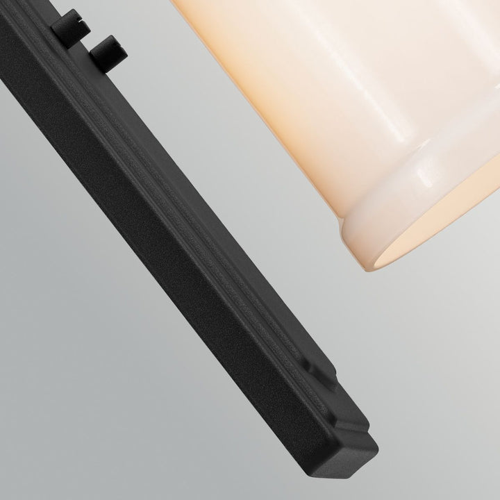 Kichler KL-VETIVENE1-BK Vetivene 1 Light  Bathroom Wall Light  Black