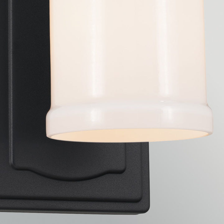 Kichler KL-VETIVENE1-BK Vetivene 1 Light  Bathroom Wall Light  Black