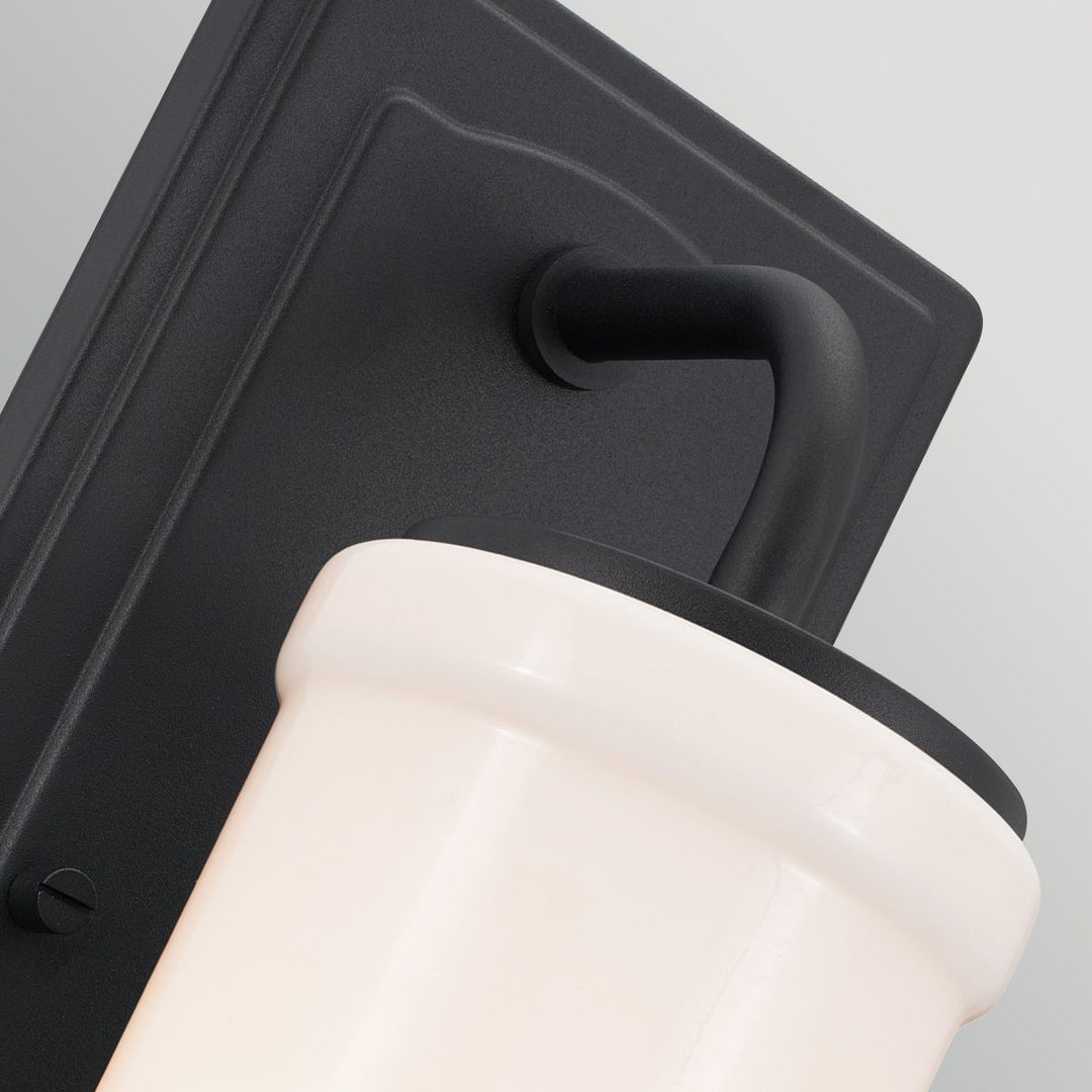 Kichler KL-VETIVENE1-BK Vetivene 1 Light  Bathroom Wall Light  Black