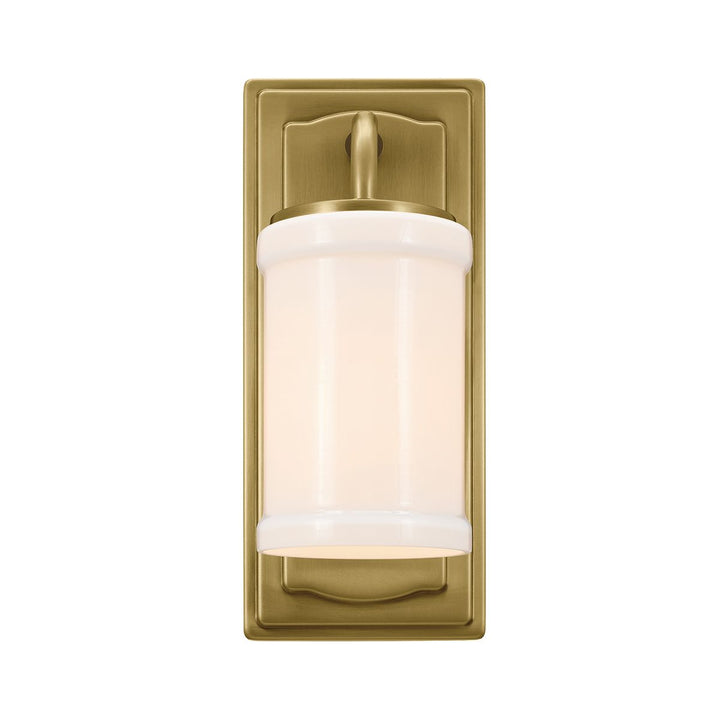 Kichler KL-VETIVENE1-NBR Vetivene 1 Light  Bathroom Wall Light  Natural Brass