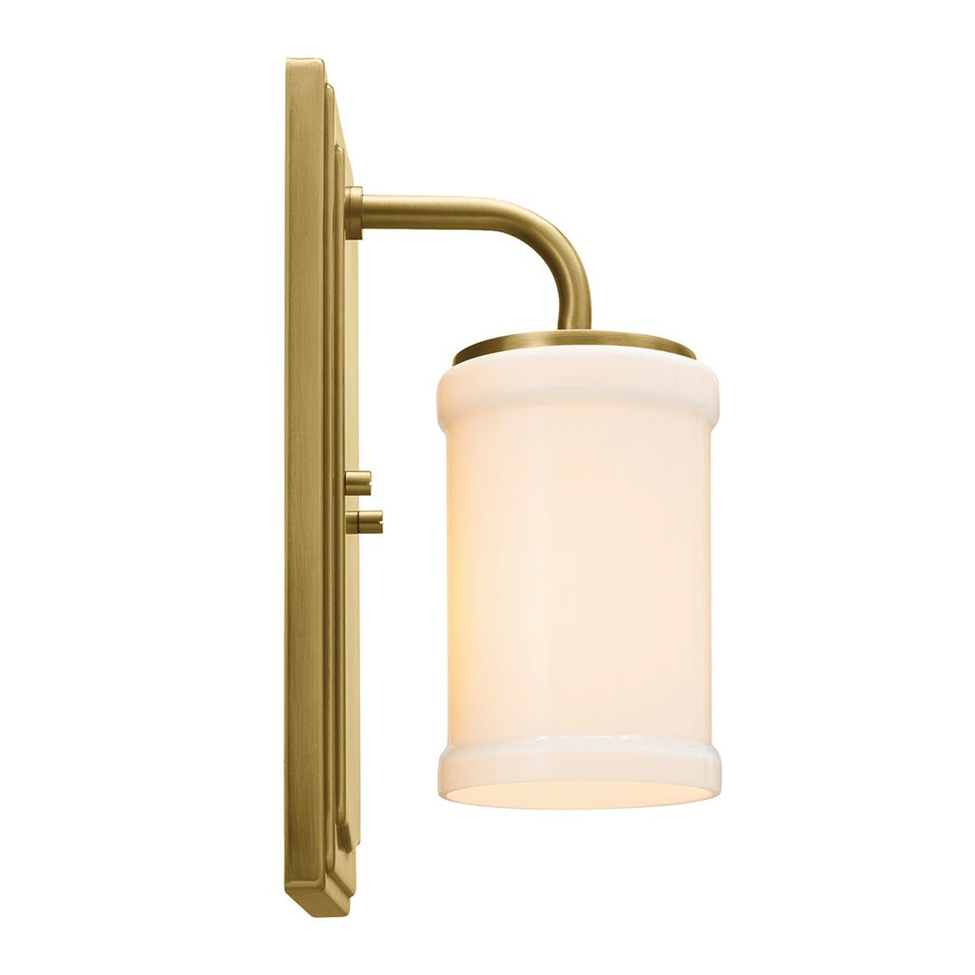 Kichler KL-VETIVENE1-NBR Vetivene 1 Light  Bathroom Wall Light  Natural Brass