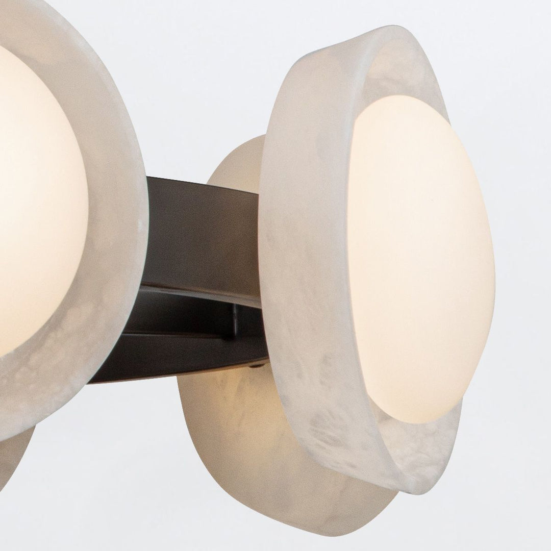 Quintiesse QN-ALONSO8-UBZ-AR Alonso 8 Light LED Chandelier Pendant Urban Bronze