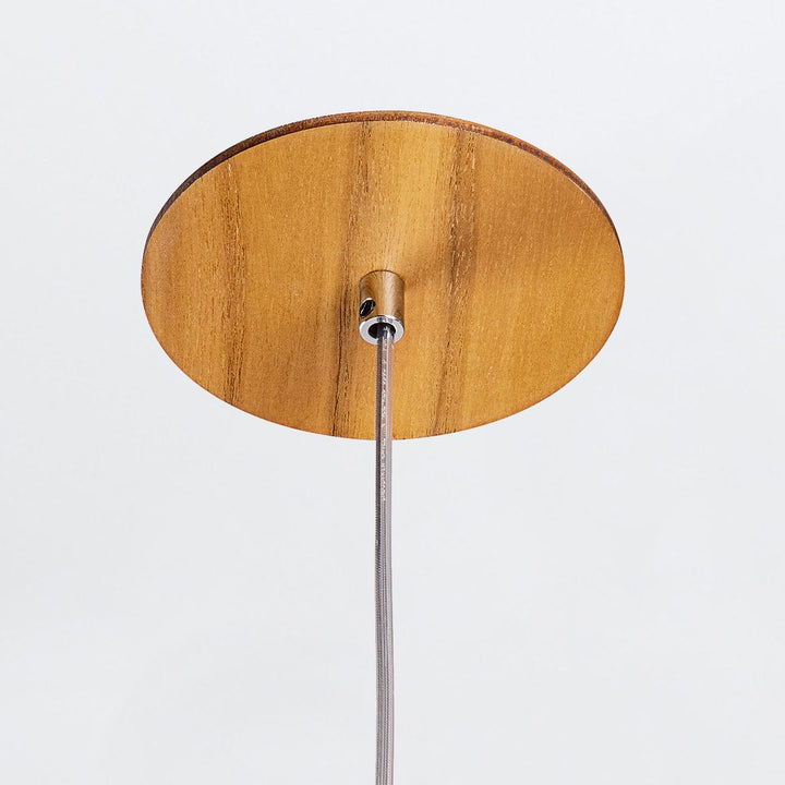 Quintiesse QN-ANGULAR-P-S-TEAK Angular Pendant Light Teak