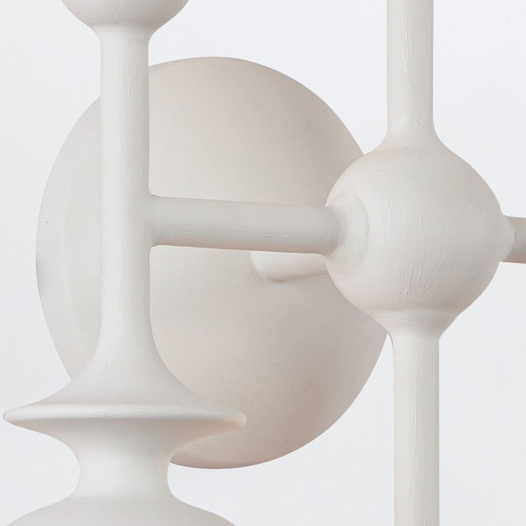 Quintiesse QN-CADENCE-6WB-WHT Cadence 6 Light Wall Light Antique White