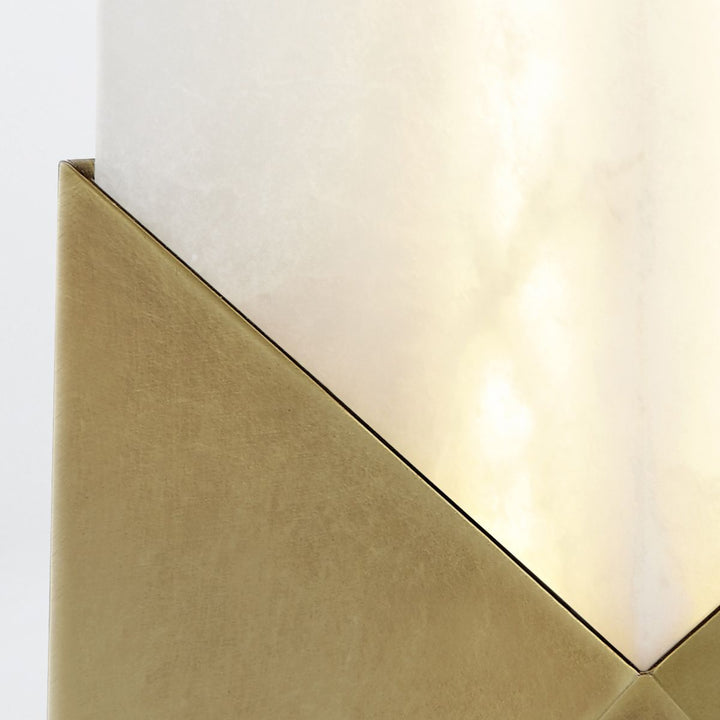 Quintiesse QN-CAESAR-W-S-VBS-AR Caesar Small LED Wall Light Vintage Brass