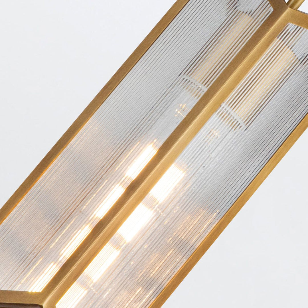Quintiesse QN-CAIRO-1P-VBS-CR Cairo 1 Light Pendant Vintage Brass